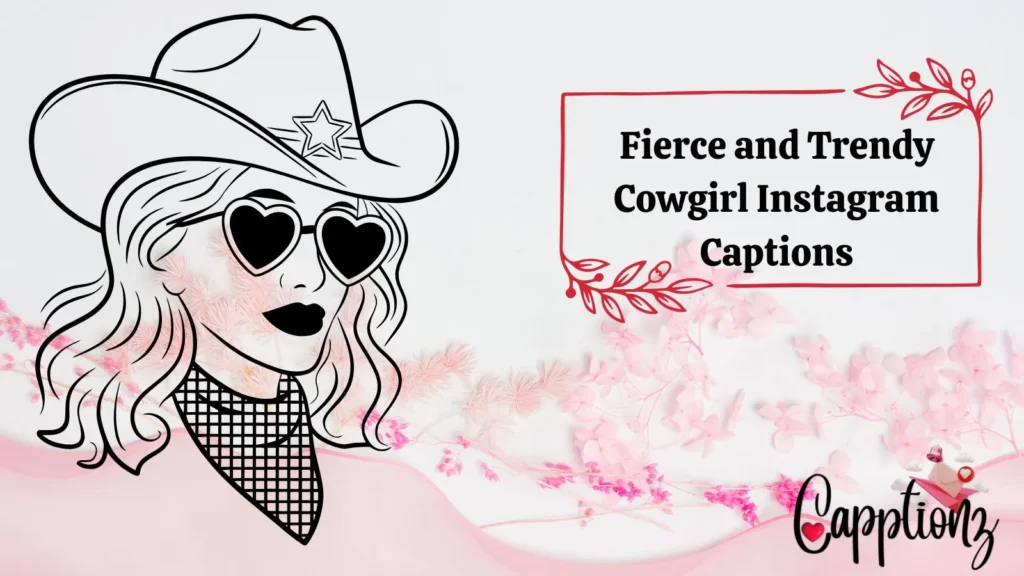 Fierce and Trendy Cowgirl Instagram Captions