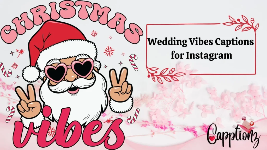Wedding Vibes Captions