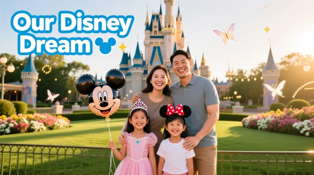 Disney Instagram Captions with Family