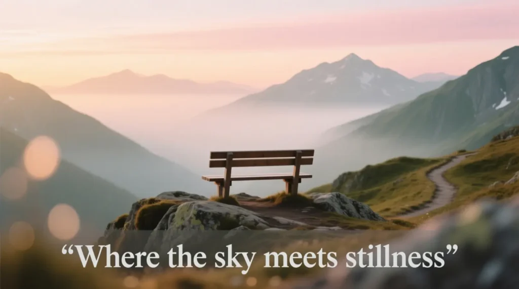 Aesthetic Mountain Instagram Captions