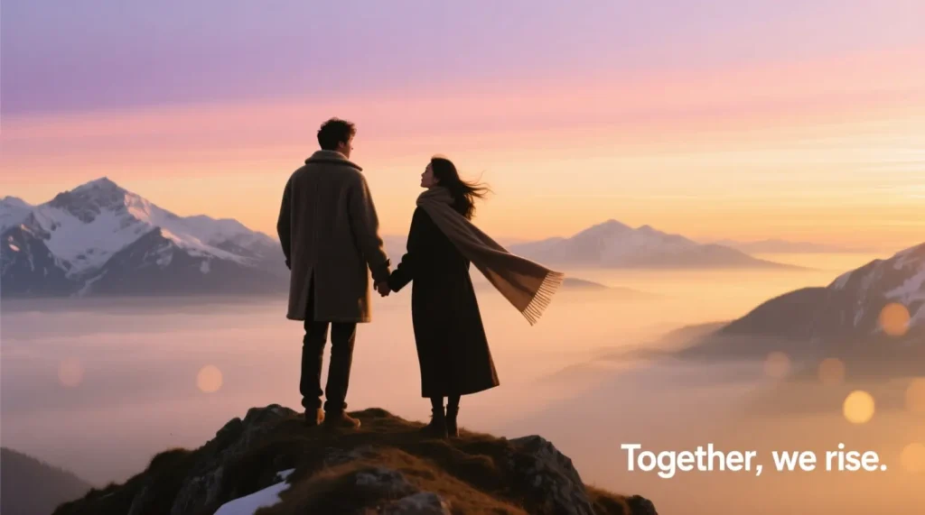 Mountain Couple Captions for Instagram