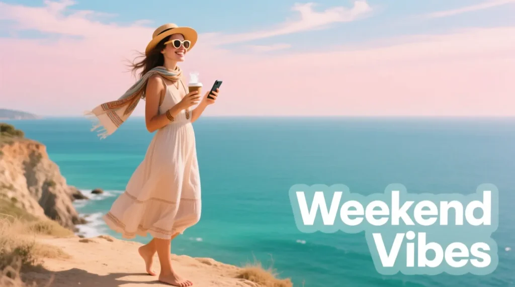 Weekend Vibes: Saturday Instagram Caption