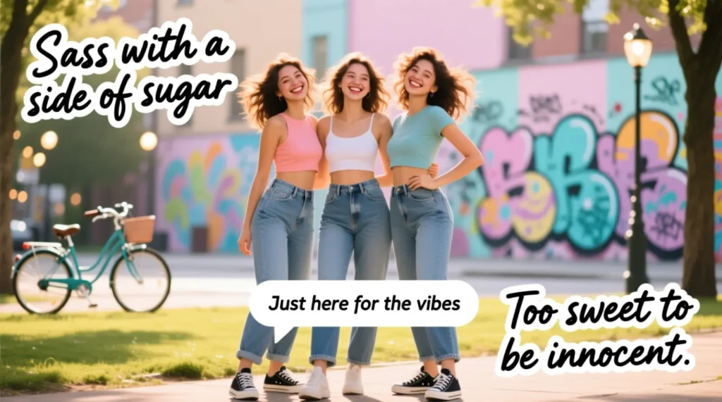 Innocent Sassy Girls Instagram Captions