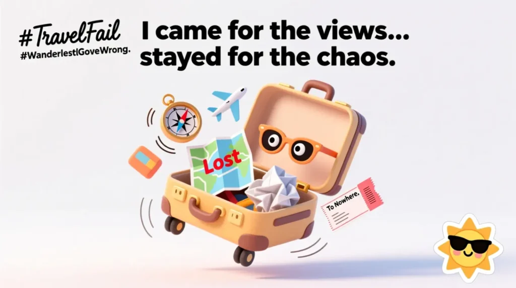 Funny Travel Captions for Instagram