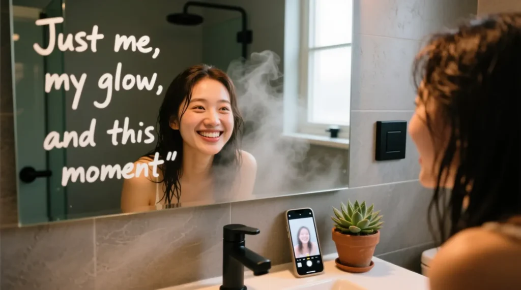 Bathroom Mirror Selfie Captions