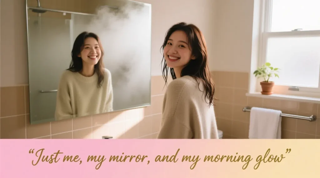 Bathroom Selfie Captions for Girls