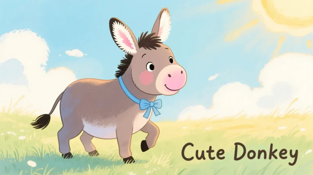Cute Donkey Captions