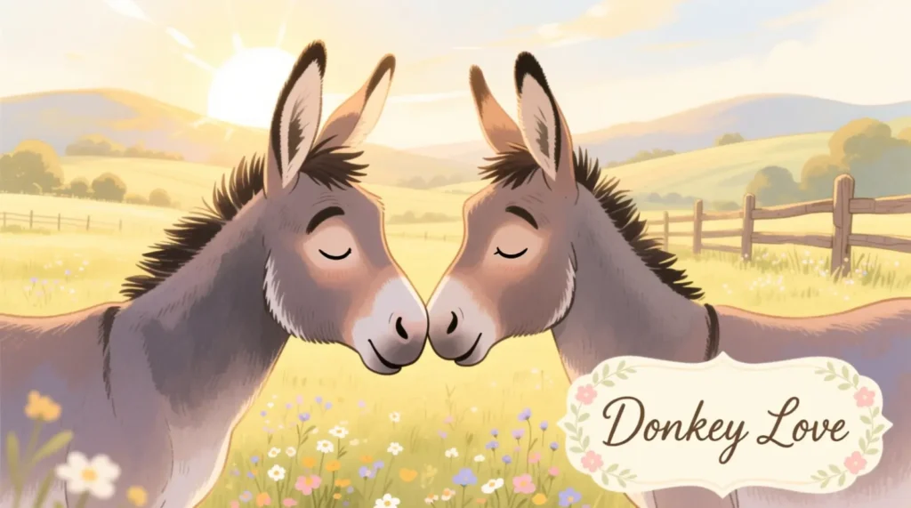 Donkey Love Captions