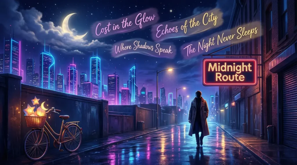 Captions for Nighttime Adventures