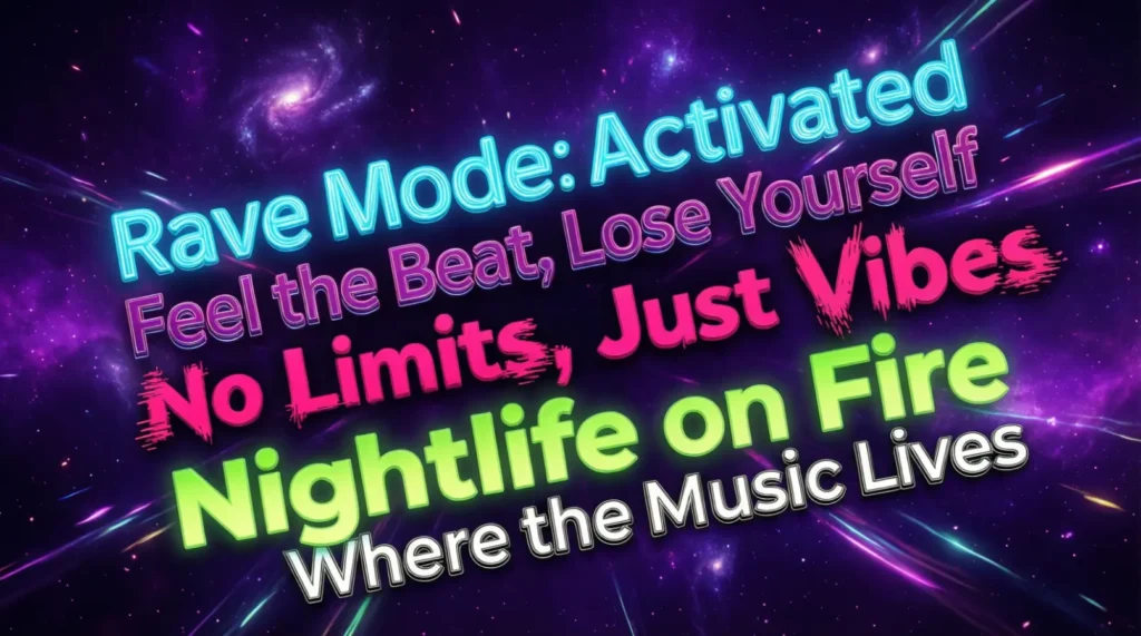 Unique Rave Captions for Instagram