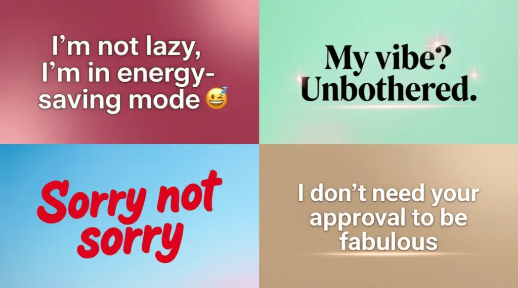 Petty Instagram Captions to Show Your Attitude