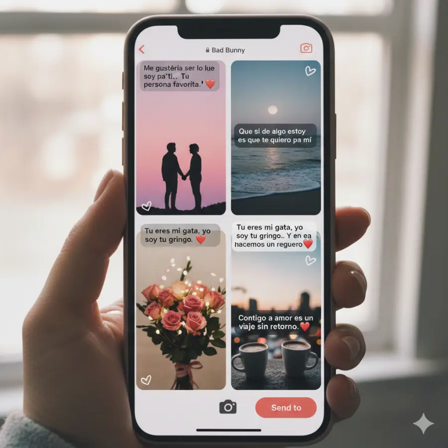 Romantic Bad Bunny Quotes for Snaps