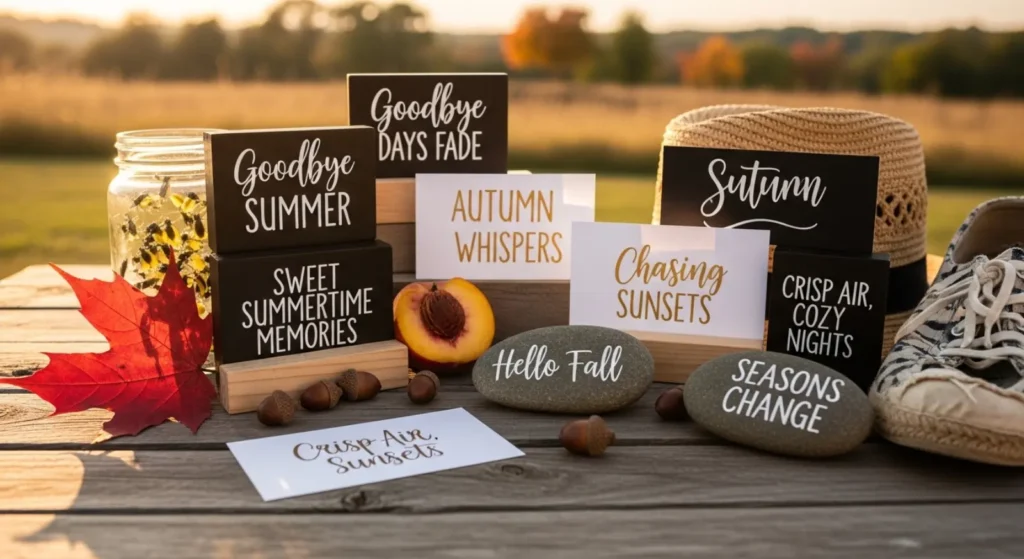 Goodbye Summer Ending Captions