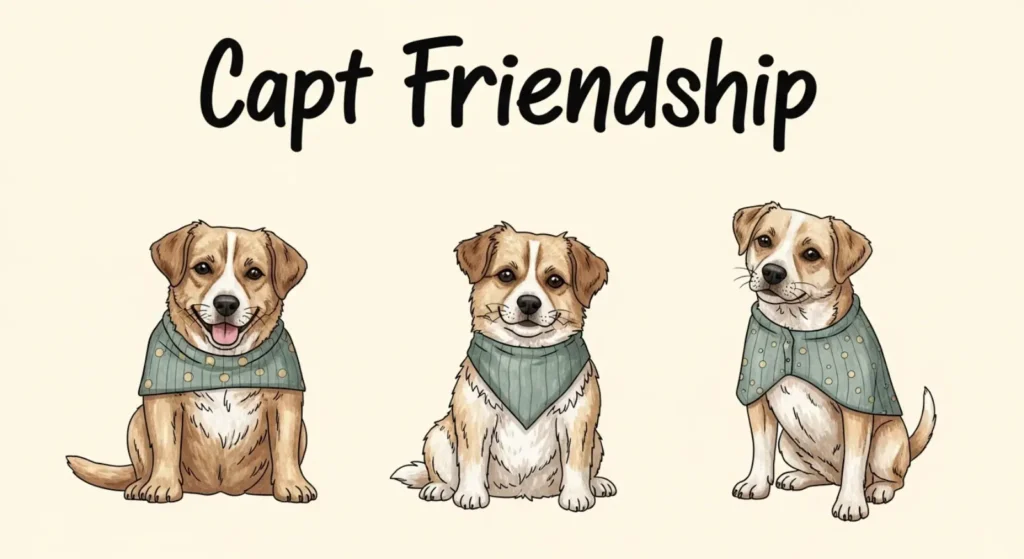 Dog Friendship Captions