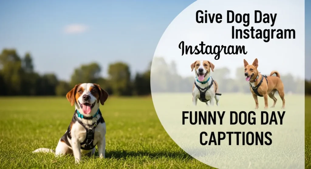Funny Dog Day Instagram Captions