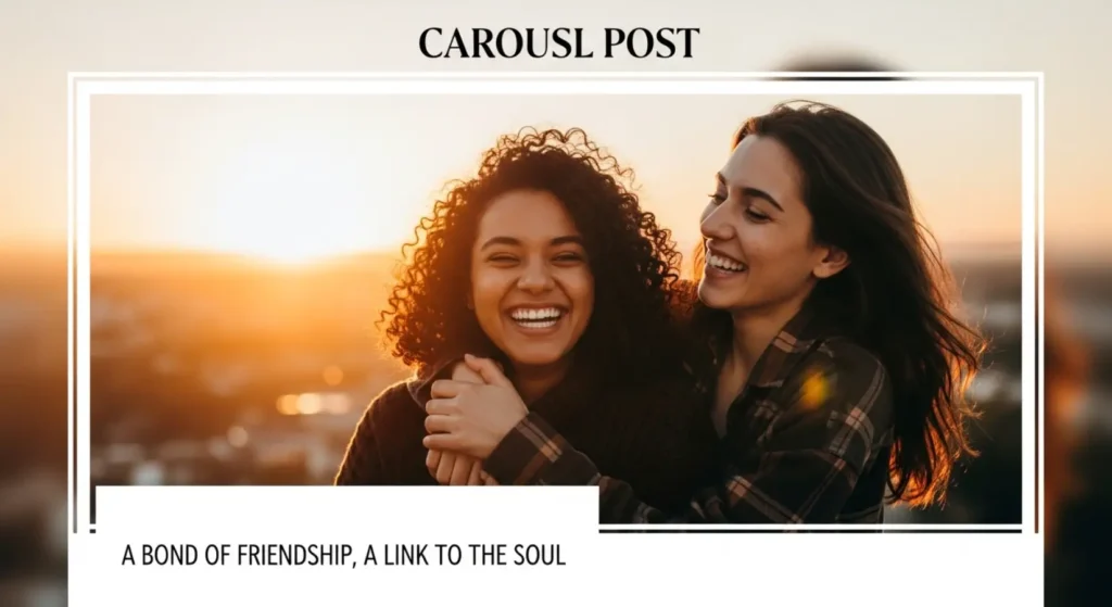 Friendship Bond Quotes Style Captions