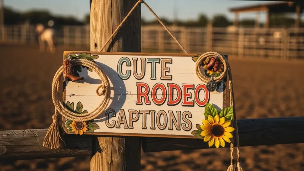 Cute Rodeo Instagram Captions