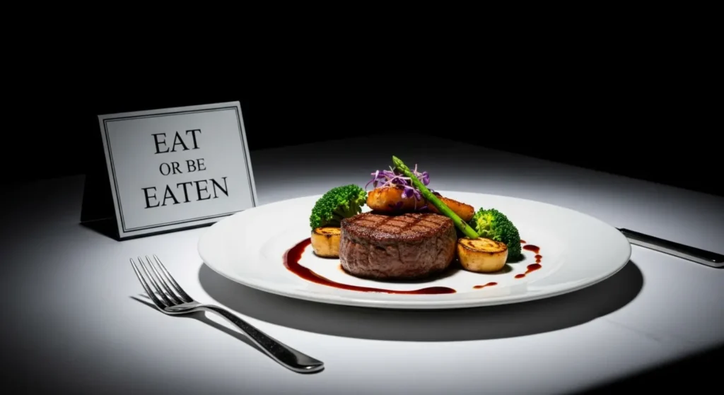 Savage Captions for Food and Dining