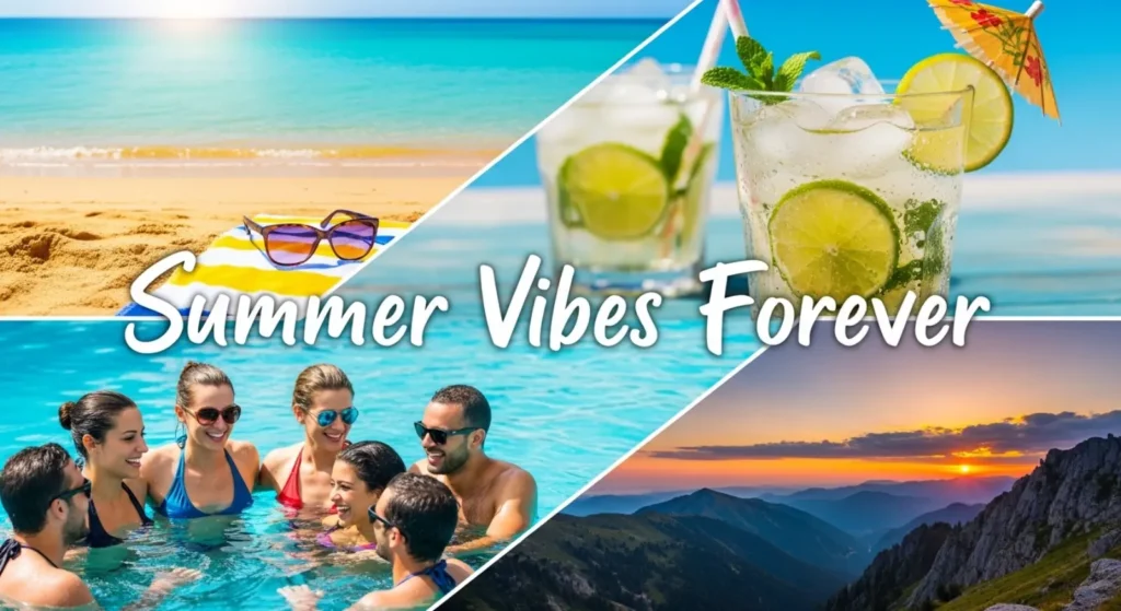 Cool Summer Recap Captions
