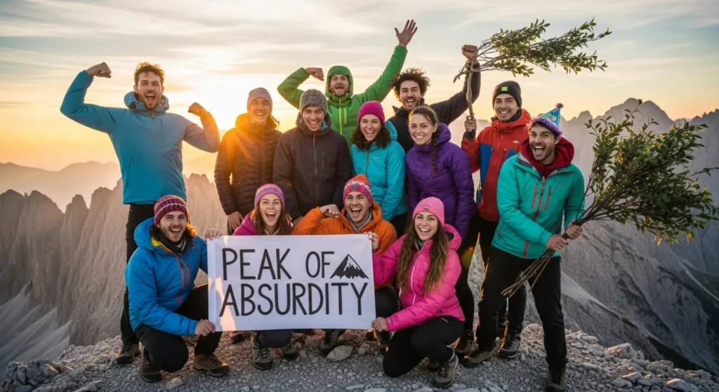 Funny Mountain Instagram Captions
