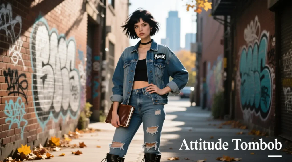 Attitude Tomboy Captions
