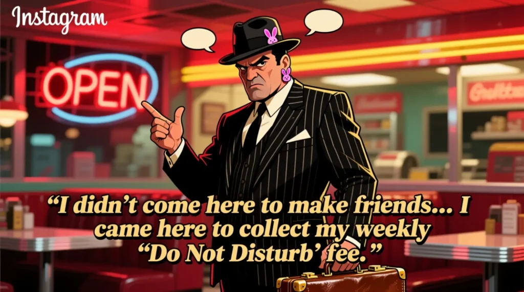 Funny Mafia Captions for Instagram