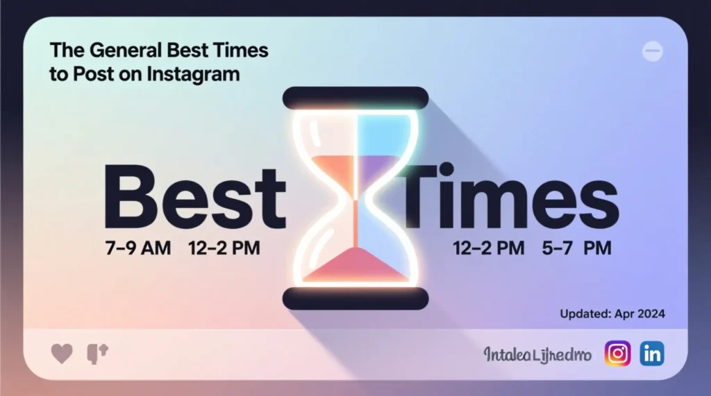 The General Best Times to Post on Instagram