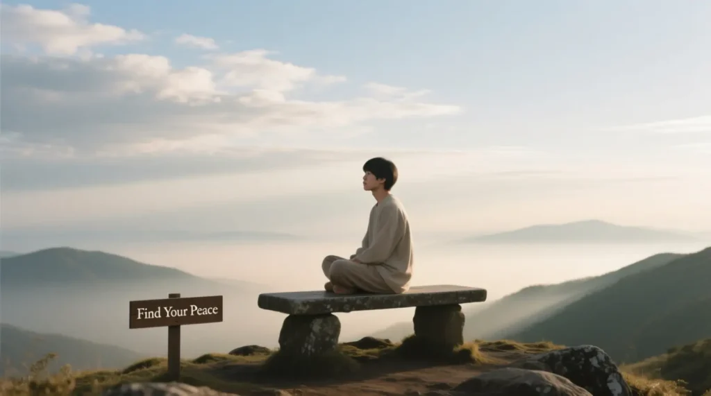 Alone Captions for Finding Inner Peace