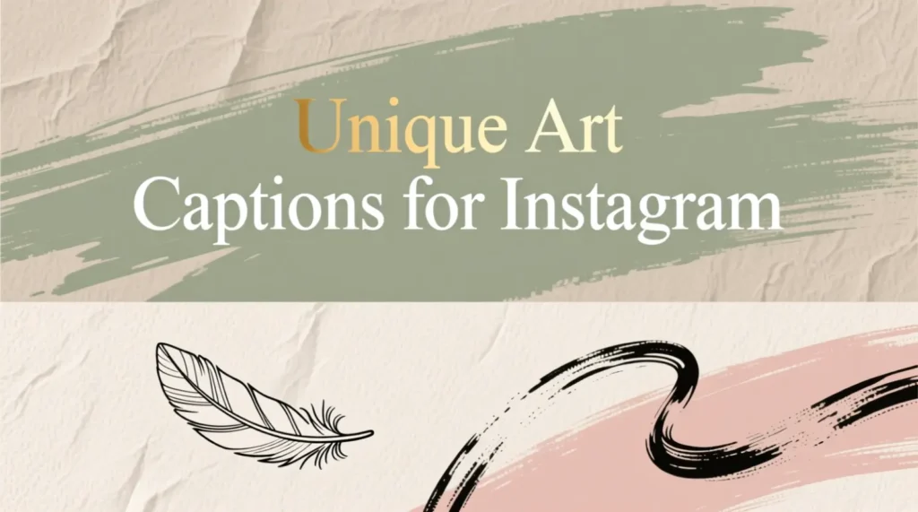 Unique Art Captions for Instagram