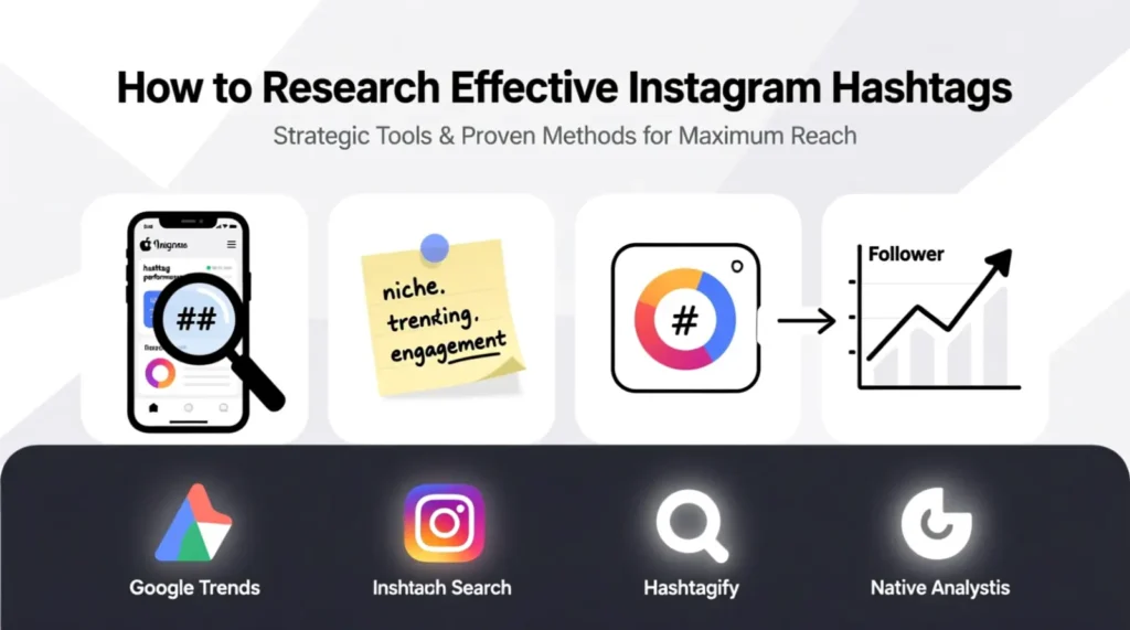 How to Research Effective Instagram Hashtags