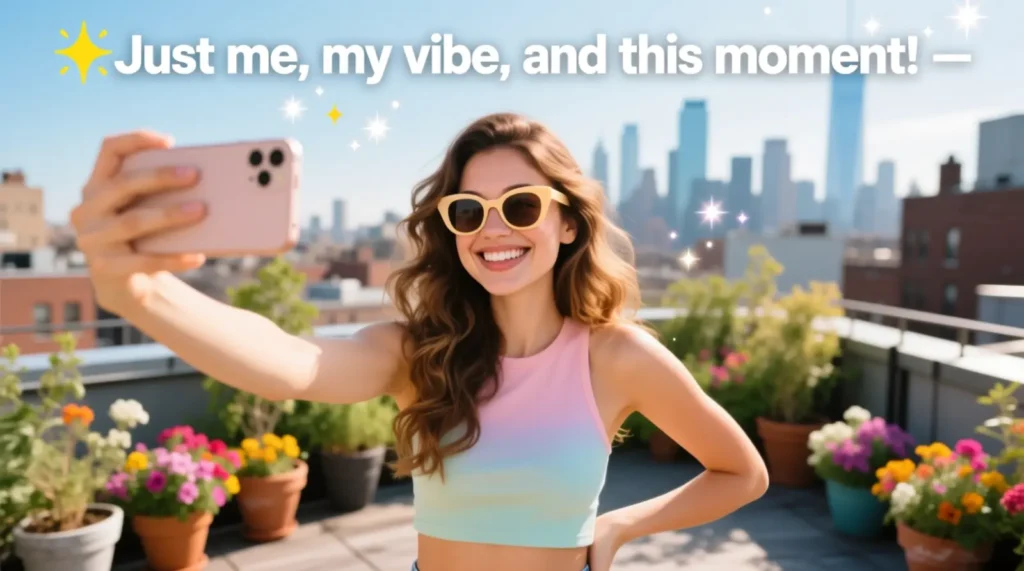 Top Snapchat Selfie Captions