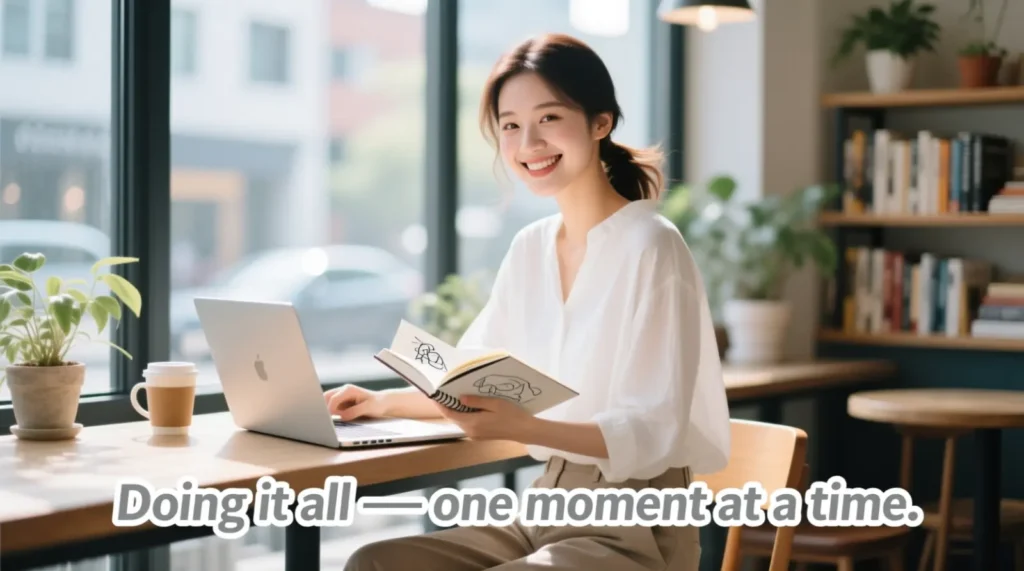 Inspirational Multitasking Captions for Instagram