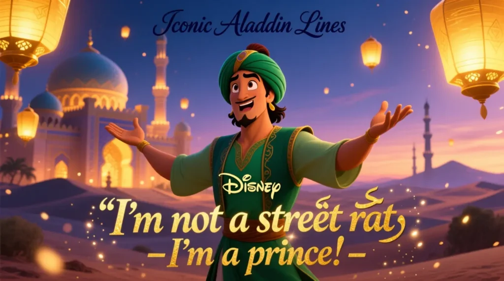 Captions for Fans: Iconic Aladdin Lines for Instagram