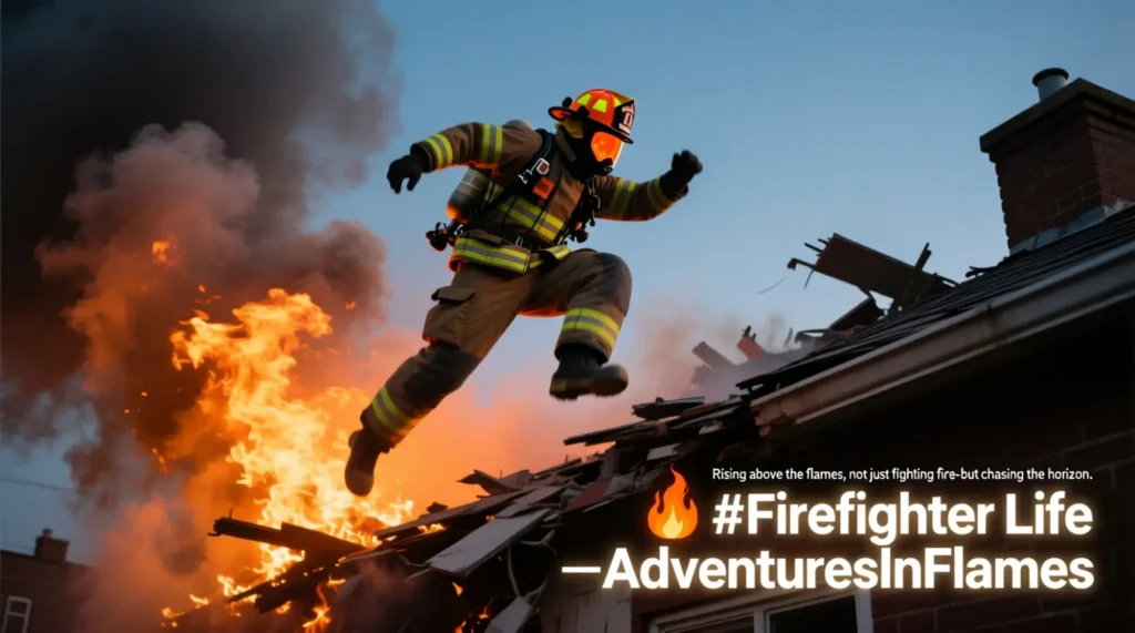 Adventurous Firefighter Instagram Captions