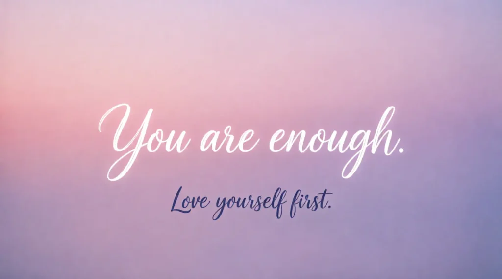 Short Self-love Instagram Captions