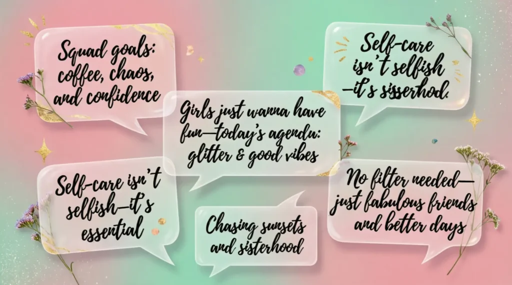 Ladies Day Out Instagram Captions