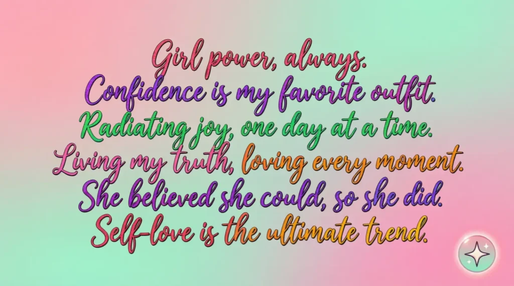 Happy Instagram Captions For Girls