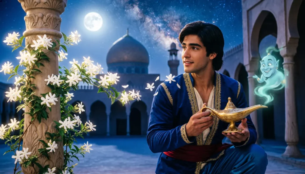 Romantic Jasmine and Aladdin Caption Ideas