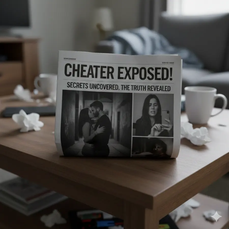 Cheater Exposed: Captions for Revealing the Truth
