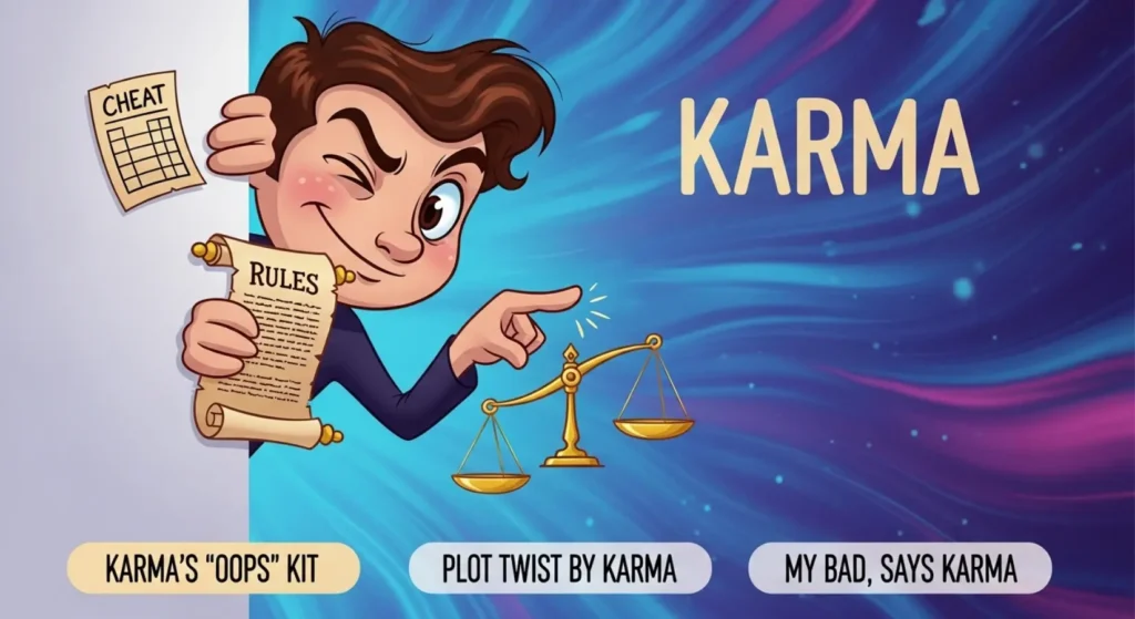 Short Karma Cheating Captions