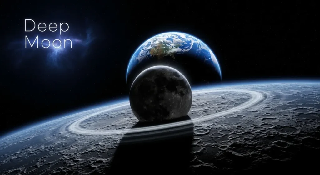 Deep Moon Captions