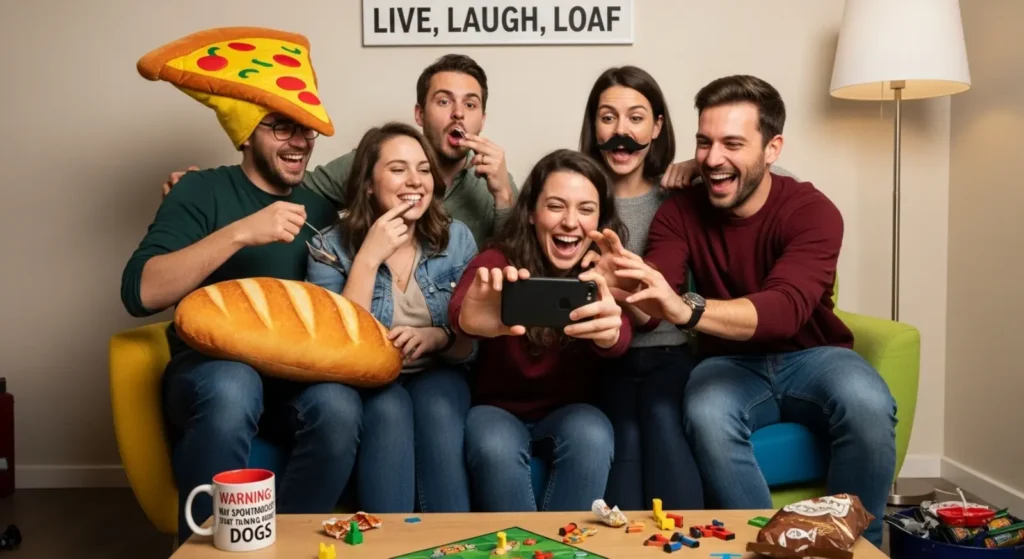 Funny Captions with Friends