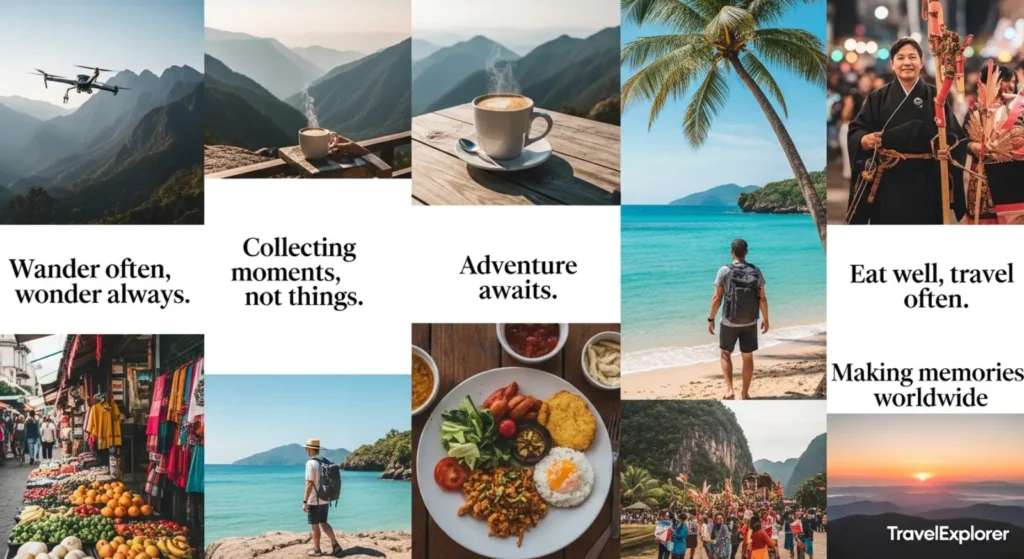Travel Captions for Reels on Instagram