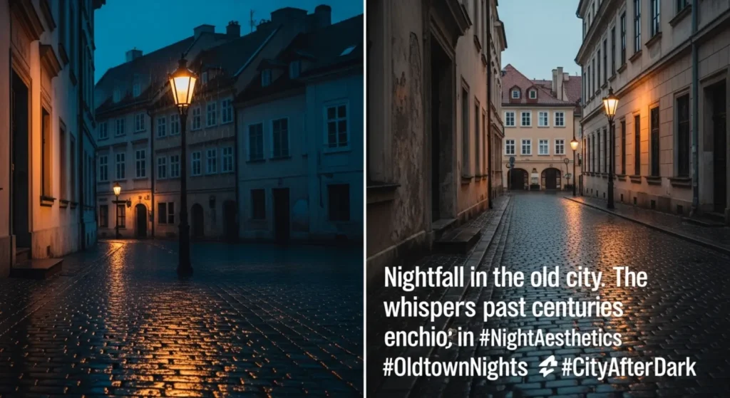 Night Aesthetic Instagram Captions