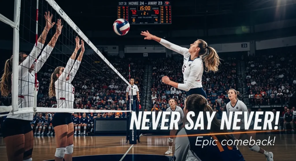 Volleyball Comeback Captions