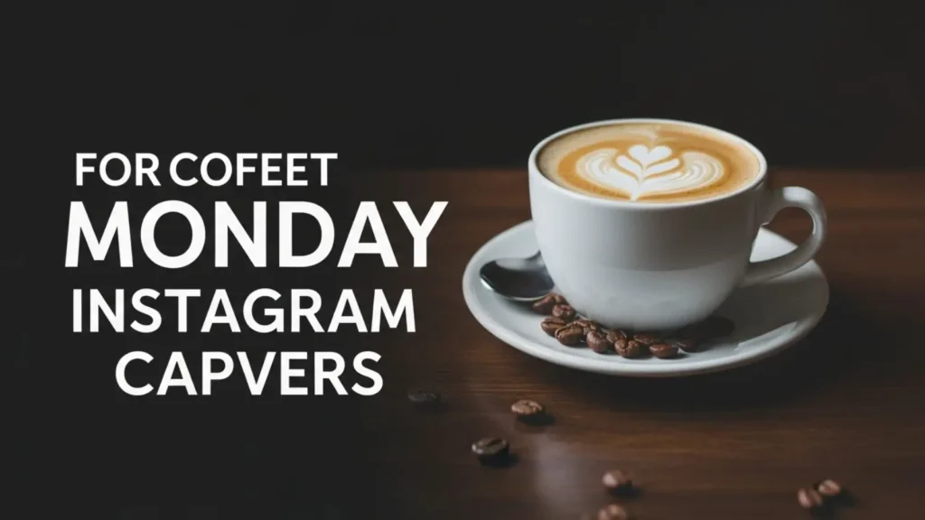 Monday Instagram Captions for Coffee Lovers